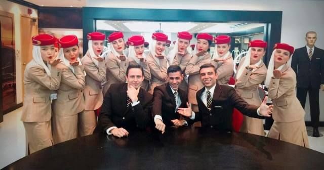 Joining Emirates as Cabin Crew, landing in Dubai and beginning training at Emirates Aviation College.