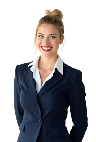 Candidata comissária de voo — preparação para recrutamento