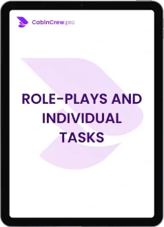 Situações de atendimento e role plays para candidatos a comissário de voo. Como ser comissário de voo? Pratique com ComissarioVoo.com e passe na seleção da Emirates, Etihad e Qatar Airways.